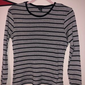 💰Limited Striped Sweater Black and Grey